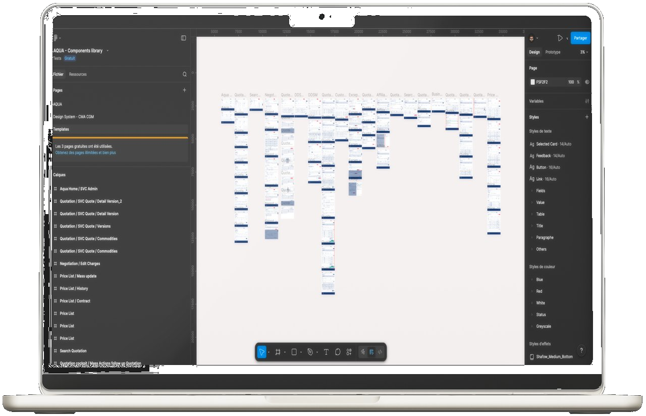 Global Maritime Leader — B2B SaaS platform multi-screen views