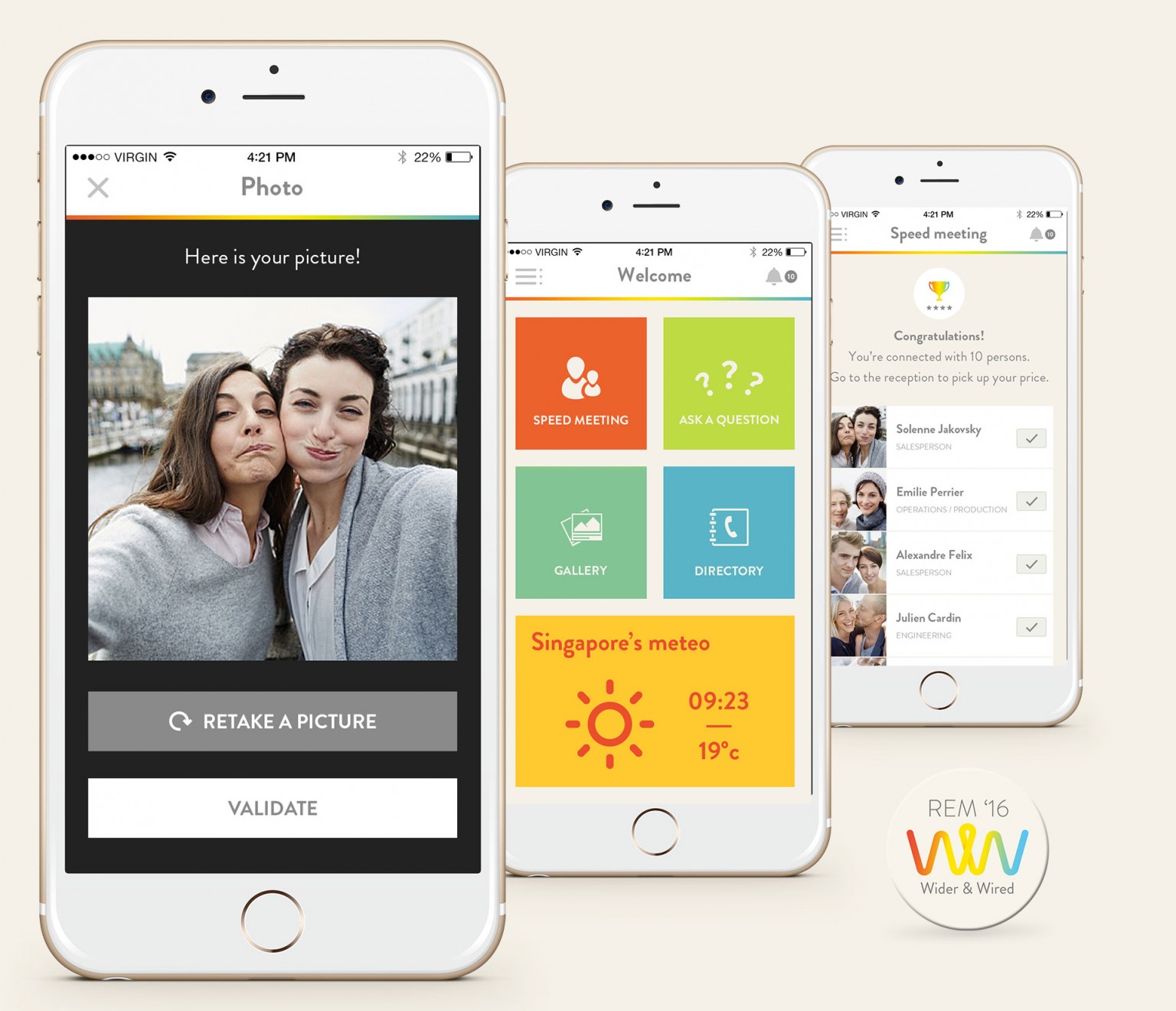 Essilor International REM — application événement interne